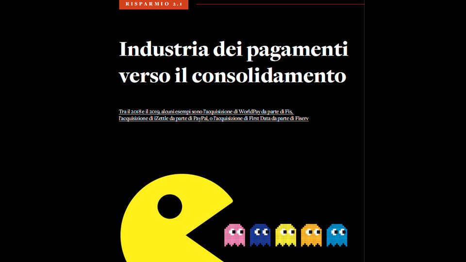 Industria dei pagamenti verso il consolidamento